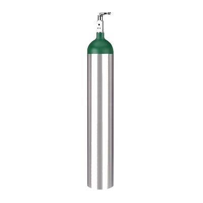 China TPED/DOT/GB Gas Gas Cylinder Medical Aluminum Medical Oxygen Cylinders For Hospital for sale