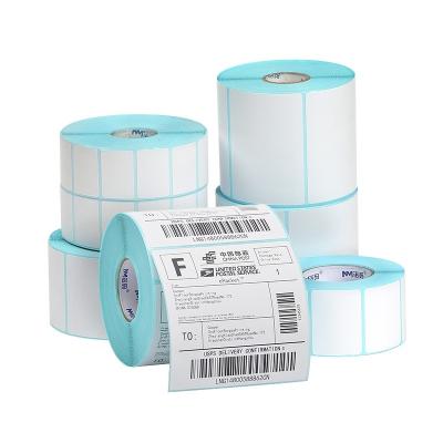 중국 50mm×25mm 셀프 접착제 열 라벨 페이퍼 롤 65gsm 40 X 30 밀리미터 판매용