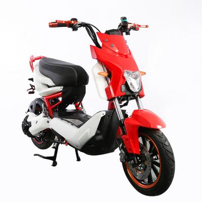 China Steel High Speed Cross Country Competitive Electric Scooter Electric Motorcycle With 60V Battery for sale