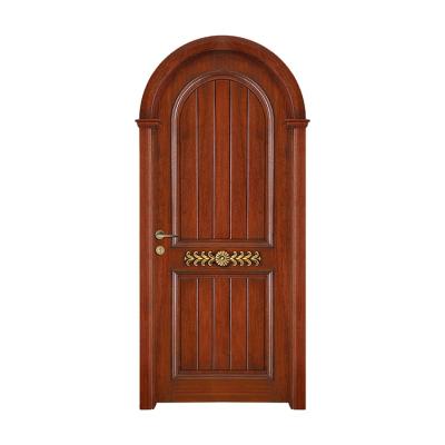 China Real Sound Insulation Teak Wood Door Design Craft Masters Door for sale