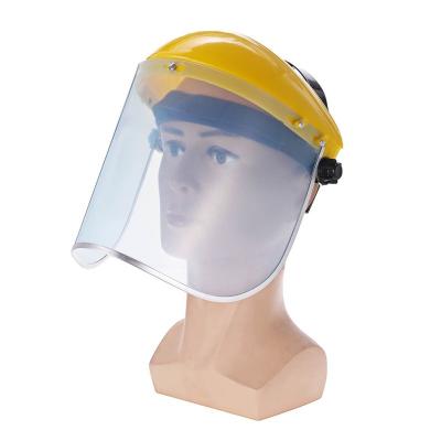 China Eco-friendly Anti-UV Shield Sun Visor Safety Helmet Welding Saliva Workplace Safety Protection Outdoor Supplies for sale