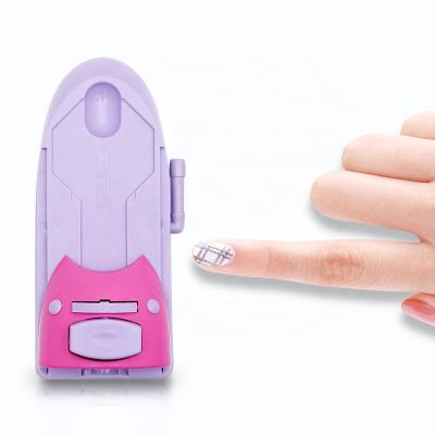 China Portable 3d Nail Art DIY Nail Printer Machine for Stamping Nail Art Printing with Stamping Plates Products for sale