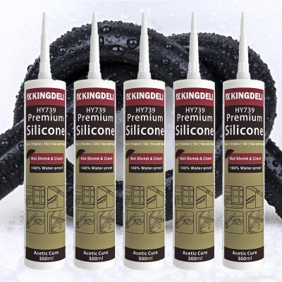 Cina Acetico RTV sigillante di silicone per finestre di vetro di uso generale in vendita