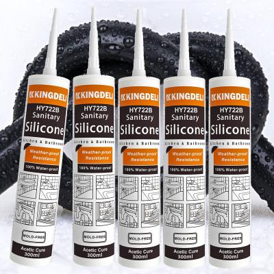 Cina RTV all'ingrosso Silicone di uso generale sigillante acetico tipo bianco grigio in vendita