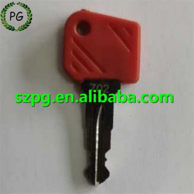 China Machinery Repair Shops 702 Ignition Key For Electric Forklift for sale