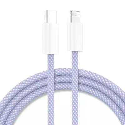 China MP3/MP4 Player FEITUN PD Cable 12W USB C Cable Fast Charging High Speed Type C Lighting Charging Data Cable for iphone 12 13pro for sale