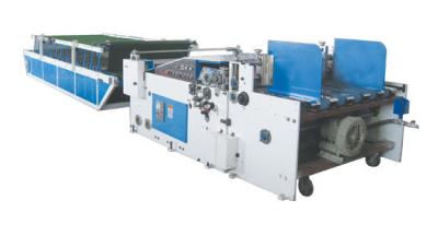 China Máquina semi auto del laminador de la flauta para la función de la adsorción de la caja del cartón a continuación en venta
