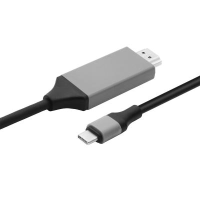 China ABS Shell 60hz 4K Speaker USB-C To HDMI Adapter High Speed Hdmi To USB-c Cable Male To 4K Male @60hz Copper+PVC Gold Plated for sale