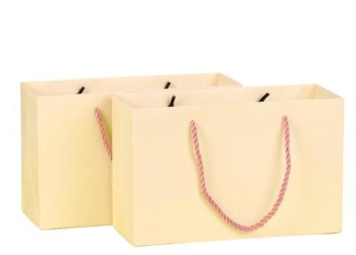 China Multiple Color Plain Gift Bags , Printed Merchandise Bags For Cloth Packaging for sale