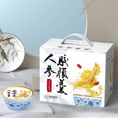 Chine Ginseng Collagène emballé Dessert Soupe de remplacement de repas Douceur naturelle à vendre