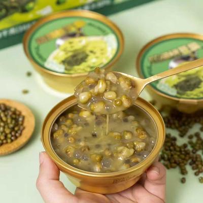 China Pandan Mung Bean Lotus Seed Drink – Ready-to-Eat Plant-Based No Sugar Added Herbal Dessert Clean Label for sale
