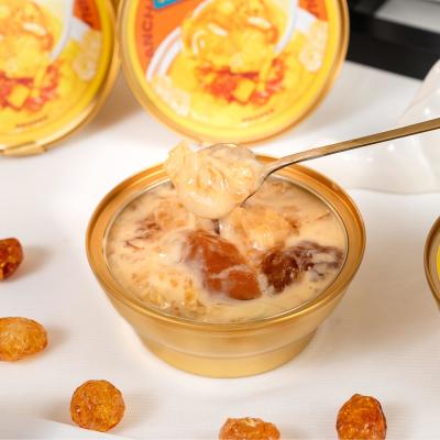 China Peach Gum Mango Pomelo Dessert Drink 168g Plant Based Herbal Jelly Supports Skin Hydration Nourishing Ready to Eat Low Sugar Functional Beauty Food for sale