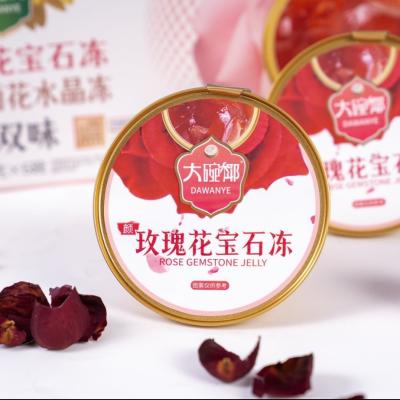 China Rose Herbal Jelly Dessert 168g Ready to Eat Functional Food with Pomegranate Juice and Water Chestnut Supports Daily Health and Hydration Plant Based Convenient Nourishing Snack for Wellness for sale