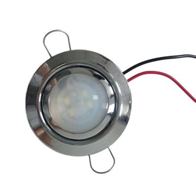 China Universal Adjustable Air Vent Car Bus Parts LED Light Wind Pipe Reading Lamp for sale
