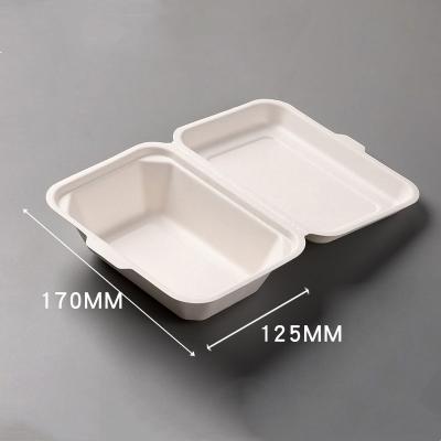 China Envases disponibles 600ml del bagazo de la caña de azúcar para llevar de la fiambrera en venta