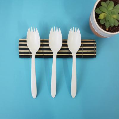 Chine Lumière jetable de cuillère de fécule de maïs de couleur primaire commode à Carry The Knife And Fork par le camping de partie à vendre