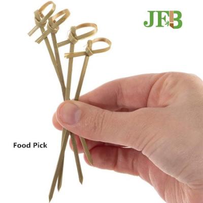 China El cóctel suministra los pinchos de bambú disponibles del nudo escoge el 10cm 50 paquetes en venta