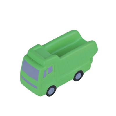 China Hot Selling Squeeze Balls Stress Toys Custom Any Shape Dump Truck Ball Stress Ball for sale
