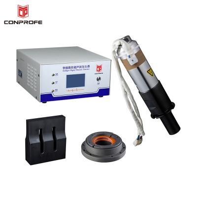 China Earloop Welding CE 20khz 1500W Continuous Approved Ultrasonic Welding Generator High Speed Plastic Welder System for sale