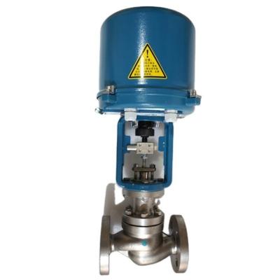 China Linearity T26-B Stainless Steel Series Electronic Electric Single Seated Control Valve for sale