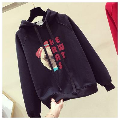 China Energetic spring print hoodie girls' clothing customized breathable long sleeve autumn letter for teen girls for sale