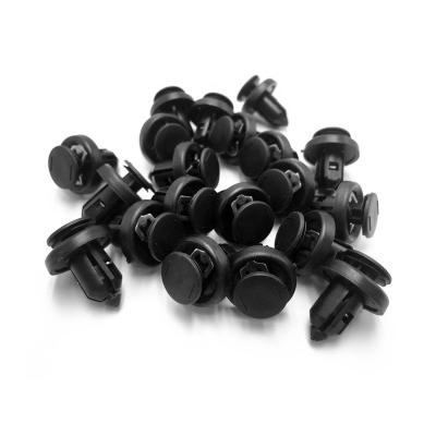 China Durable 90914-0007 auto body plastic clips black Rivet Door Push in Clip for Japanese Car for sale