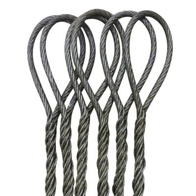 China Wire Rope Lifting Hand Spliced Sling for sale
