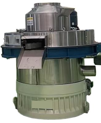 China Máquina de fabricação de pellets de serragem de madeira de 6 mm a 12 mm com caixa de controle elétrico de arranque mais suave à venda