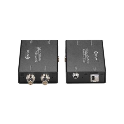 China 1-Kanal-BIDI 12G SDI zum Faserkonverter Einzelmodus Einzelfaser LC über SFP zu verkaufen