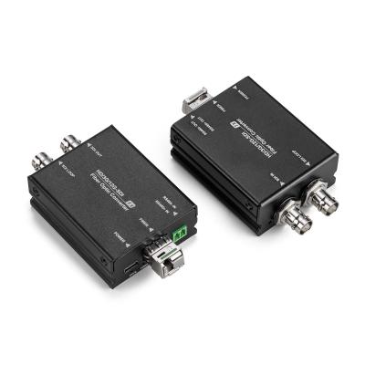 China 12G SDI Digital Broadcast Video Over Single Mode Fiber Optic, RS485 Data/ Tally for sale