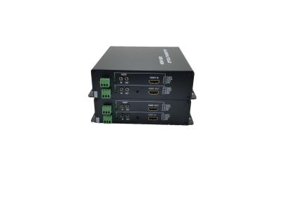 China Canal completo 1080P/60Hz descompactado HDMI de HD 2 com áudio RS232 com SFP modular ao receptor do transmissor da fibra ótica à venda