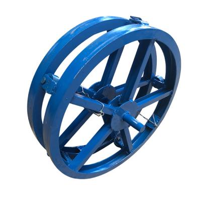 China New Type Hydraulic Empty Roller Customizable Steel Selling Multifunctional Shaft Cable Drum for sale