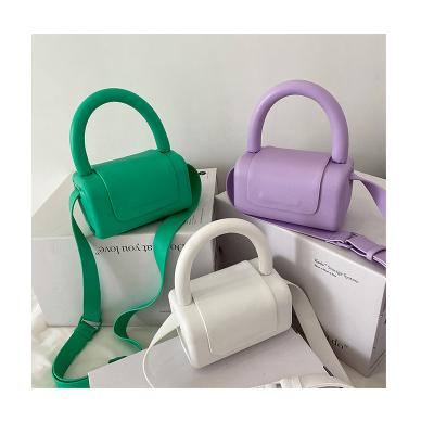 China Fashion Elegant Women Box Shaped Cross - Mini Handbag Designer Luxury Female Girls Shoulder Bag Body Brand Candy Color Cute Purse Toto Tote for sale