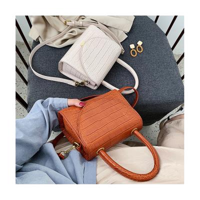China New Fashion Vintage Crocodile Spring Mini Luxury Ladies 2021 Retro Alligator Handbags Square Shoulder Purse Wave Tote Messenger Bolsa for sale
