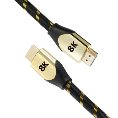 China High Speed Hdtvs 8K 60HZ UHD HDR 48Gbps Cable HDMI Ycbcr4:4:4 Converter 2.1hdmi Cable For PS4 HDTVs Projectors for sale