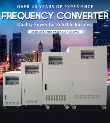 Chine BP 3 mettent le convertisseur en phase de fréquence à C.A. d'entrée la sortie faite sur commande 50Hz 60Hz 400Hz de 3 phases à vendre
