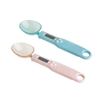 China With Scale Tray Electronic Food Scale With Spoon for sale