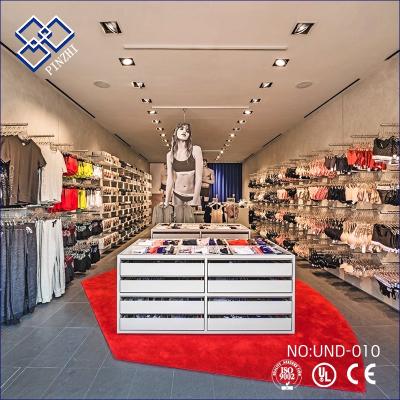 China Glamorous Elegant Furniture Stores Underwear Display Cabinet For Lingerie Shop for sale