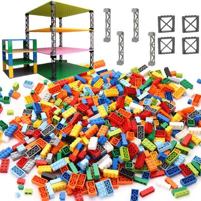 China DIY TOY Moc DIY Building Block Brick Classic Volume Set Compatible Assembles Particles Creative Children Light Up Toys With Gift 1600PCS for sale