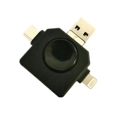 China OTG USB High Speed All in One USB OTG Adapter SD Micro SD TF/Type C Card Reader, External Android PC Memory Card Reader for sale