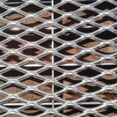China Hot Stamp Dipped Galvanized Expanded Metal Mesh, Gothic Mesh Factory, Used For Walkway for sale