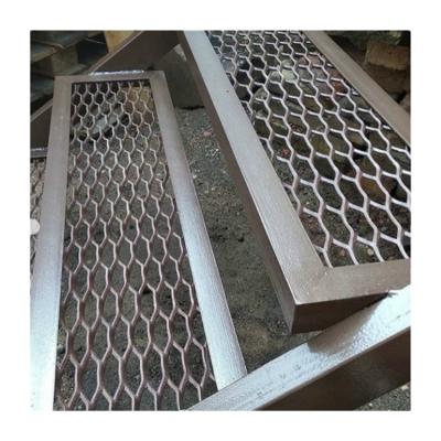 China Factory Direct Expanded Metal Mesh Diamond Mesh Corrosion Resistance Walkway Expanded Mesh Gratings for sale