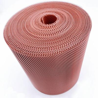 China Beautiful Aluminum Mesh Decorated Expanded Mesh RED for sale