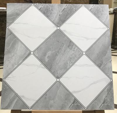 China 40x40cm Firebrick keramische rustieke tegels voor hotel en grijs interieur vloertegel voor woonkamer Te koop