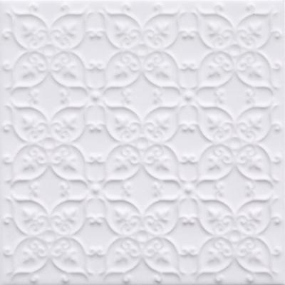 China Witte 200x200mm milieuvriendelijke wandtegels voor eetkamer en duurzame keramische rustieke tegels voor woonkamer Te koop