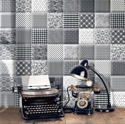 Chine Centre de résistance à l'usure-Prédominant 152x152mm Carreaux de mur en céramique à l'intérieur pour la salle de dinging et le décor de fond de bar à vendre
