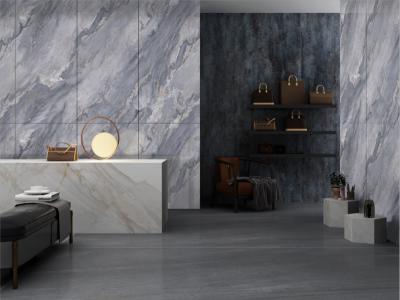 China Durable W.A 0.5% Eco-Friendly Gray Indoor Wall And Floor Porcelain Glazed Polished Tile For Balcony And House for sale