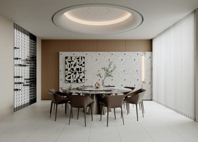 China Terrazzo 600x1200mm Matt Porcelain Glazed Tiles For Living Room Durable Bedroom Floor Tile for sale