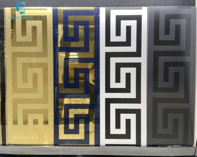 Κίνα Διάδρομος Χρυσή Επιφάνεια Εφυαλωμένο Πλακάκι δαπέδου πορσελάνης 300x600mm Διακόσμηση πολυτελούς κτηρίου προς πώληση