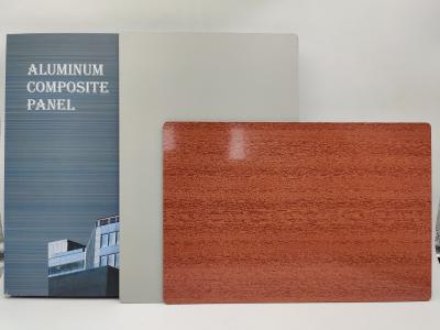 Chine L'intérieur est recouvert d'une feuille ACP pour balcons d'une épaisseur de 4,0 mm, couleur régulière, en PVC à vendre